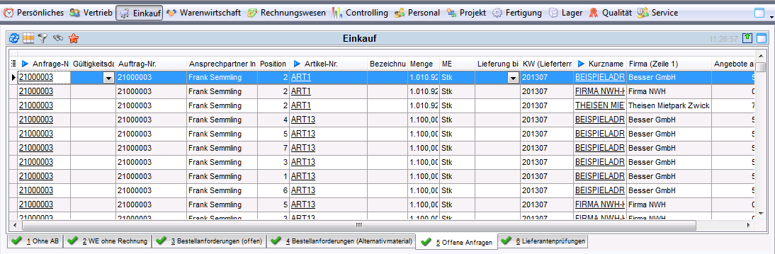 Vertriebsplanung.Assi.Einkauf